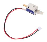 Micro-électrovanne Électrique Dc12v 0,43a à Cadre Ouvert pour Accès | Mécanisme Incliné, Fer ABS Cuivre, Intégration Simple, pour Tiroirs et Boîtes aux Lettres