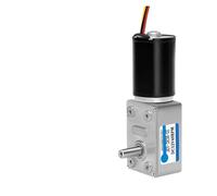 Micro engrenage à vis sans fin sans balais, moteur de décélération cc 12v 24v, moteur rotatif avant et arrière réglable, JGY-2838(24V 184RPM)