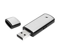 Micro Espion 16GB Rechargeable Portable Enregistreur Vocal Haute Qualité Facile à Utiliser Noir YONIS