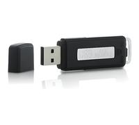 Micro espion - Clé USB - 8GB - Enregistrement 140 heures - USB 2.0 - Noir