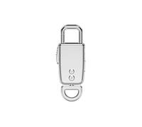 Micro Espion Enregistreur Vocal 8GB En Alliage De Zinc Avec LED Et Longue Autonomie Argent YONIS