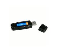 Micro Espion USB Enregistreur Vocal Rechargeable Haute Qualité Facile À Utiliser Noir YONIS