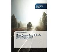 Micro Finance From Shgs For Rural Development