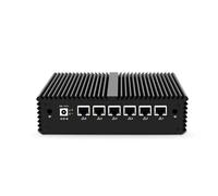 Micro Firewall Appliance, VPN, Routeur PC, Intel I3-7100U, 6 x 1000 MbE I211-V, DDR4, Mini Ordinateur, Support WiFi Double Bande pour Entreprise Industrielle, 8Go RAM, 128Go SSD