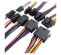 Micro-fit Molex MX3.0 43025 43020 20AWG, double rangée, petit 5557 5559 mâle femelle, station d'air, Terminal électronique, faisceau de câbles, 5 pièces(Male Plug,20cm,2x4P)