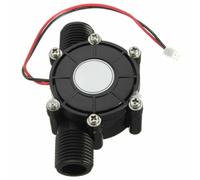 Micro-générateur hydroélectrique 10 W - Turbine à Eau 5 V/12 V/80 V CC, générateur d'énergie Micro-hydroélectrique Haute Puissance, Outil de Charge Portable à Faible Bruit (Noir, 12 V)