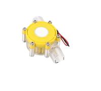 Micro-générateur hydroélectrique F50 80 V/12 V/5 V et 10 W CC, générateur de débit d'eau, turbine, générateur hydroélectrique, débit d'eau de robinet, hydraulique, bricolage (or, 80 V)