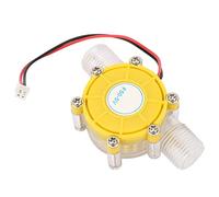 Micro Générateur Hydroélectrique F50, Générateur D'eau DC Portable Facile à Installer, Générateur de Turbine Pumb pour Maison Industrielle (F50 5V jaune transparent)