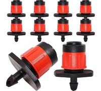 Micro goutteur 1/4" 0-80 l/h arroseur réglable pour tuyau d'arrosage