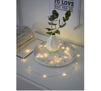 Konstsmide 1461-860 Micro guirlande lumineuse pour l'intérieur à pile(s) Nombre de lumière 40 LED ambré Longueur éclairée: 3.90 m