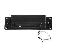 Micro guitare 4 cordes Alnico 5 aimant micro basse électrique accessoire de remplacement pour guitare basse électrique 4 cordes noir