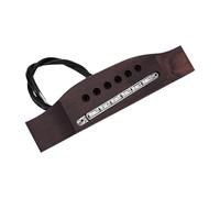 Micro Guitare Acoustique Actif avec Support de Pont en Palissandre pour 6