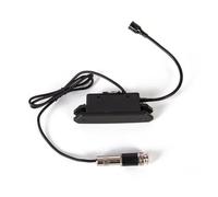 Micro guitare acoustique | Les commandes de volume et de tonalité à double capteur magnétique et microphone n'ont pas besoin de frapper rapidement