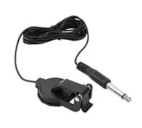 Micro Guitare électrique, 6.35mm Audio Jack Clip sur Microphone Piezo Violon Guitare Acoustique Pick-up pour Guitare Acoustique