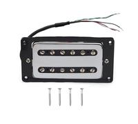 Micro Guitare Électrique Avec Capuchon En Laiton Bobine Simple/double Avec Cadre Sortie N7.5K/B15K Bk Micro Électrique Simple Bobinage Alnico 5(Bridge 1pc)