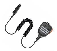 Micro haut-parleur pour radios bidirectionnelles Baofeng UV-9R Plus UV-XR UV-9R Pro UV-9RERA BF-9700 A58 GT3WP avec sensibilité de 95 dB et clip réglable à 360 degrés