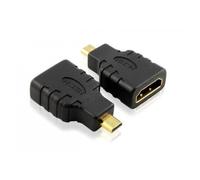 Micro HDMI HDMI Femelle Adaptateur Compatible avec Caméra Nikon COOLPIX: AW110 AW120 AW130 L620 L820 L830 L840 P330 P340 P600 P610 P900 S02 S32 S33 S5200 S5300 S6500 S6600 S6800 S6900 S7000 S810c