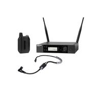 Shure Microphone sans fil GLXD14R+ SM35, Système HF rackable, Batterie 12h, Portée 30m