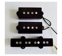 Micro humbucker Guitare 1 Set 60's Alnico 5 Tige Fibre Bobbin 4 String P + J Bass Picoche Porte-Guitare Pickups Set