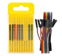 Micro IC crochet clip fils de test 10 pièces |Pince isolée pour SOP/SOIC/SMD |Adaptateur multimètre sans soudage |Matériau ABS, pointe de 0,13 mm