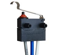 Micro interrupteur 14,7 mm avec plomb, levier, colonne de positionnement, sans NC IP67 étanche, pistolet de chargement, verrouillage de commande centrale de voiture (couleur : Spdt) interrupteur indus