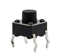 Micro interrupteur 50 pcs/lot 6x6x6 MM 4PIN G91 Tactile Tact bouton poussoir Micro interrupteur Direct auto-réinitialisation DIP Top cuivre interrupteur industriel