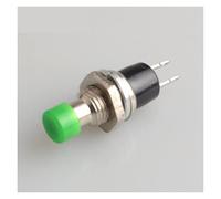 micro-interrupteur 6 pièces NC/NO normalement ouvert fermé momentané bouton-poussoir à réinitialisation automatique sans interrupteur de verrouillage)(Green,NO (normally open))