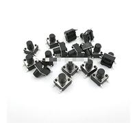 Micro interrupteur assorti, dix 0pcs / lot Interrupteur à bouton-poussoir 6 * 6 * 7 interrupteur tactile tactile 6x6x7 mm Smd smt Hauteur 7mm 4 broches
