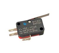 Micro interrupteur - Capteur final de course - 15 A - 250 V - Lot de 2 unités - Micro Switch - M028 (x2)