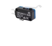 Micro-interrupteur CMV100D V15 Interrupteur de fin de course à ouverture et fermeture, petit micro-interrupteur de fin de course 10 A 250 V 380 V(CMV106D)