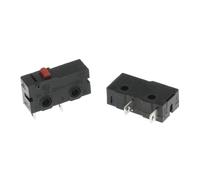 Micro interrupteur Contact en cuivre 5A 125/250V, interrupteur de fin de course No Nc 2/3 broches, tige d'arc à rouleau, interrupteur à bouton rapide(Normally open No,5PCS)