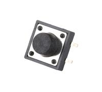 Micro-interrupteur tactile, 50 pièces/lot, 12x12x7MM, bouton d'auto-réinitialisation, 12x12x7mm, bouton clé DIP 4 broches