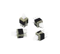 Micro-interrupteur Tactile à verrouillage automatique/déverrouillage, 10 pièces/lot, interrupteurs à boutons à 6 broches, 5.8x5.8 7x7 8x8 8.5x8.5mm(8X8,No lock)