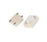 Micro Interrupteur Tactile Pour Clé À Distance De Voiture,Bouton Blanc,Interrupteurs À Bouton-Poussoir,4 Broches,Smd,3x4x2.5mm,50 Pièces Par Unité,3x4x2.5mm - Type Style 1