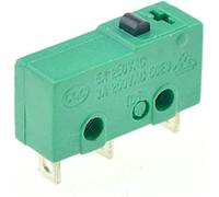 Micro-interrupteurs 1PC de fin course 3 broches NO + NC SPDT 3A/5A 250VAC Mini micro-interrupteur 17mm 29mm Long Arc Roller Lever Switch(Without Lever)