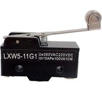 Micro-interrupteurs Interrupteur de fin de course 1PC LXW5-11G1 SPDT Bouton de bras de charnière à rouleau momentané Micro-interrupteur de fin de course avec type de levier à vis AC380V DC220V interru