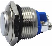 Micro-interrupteurs Micro-interrupteur 10 pièces 16MM bouton en métal interrupteur auto-réinitialisation démarrage interrupteur d'alimentation sans verrouillage interrupteur étanche interrupteur indus