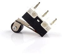 Micro-interrupteurs Micro-interrupteurs 10pcs Micro interrupteur de fin de course Interrupteur à bouton-poussoir 1A 125V AC Interrupteur de souris 3 broches Poignée longue Rouleau Bras de levier SPDT