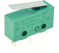 Micro-interrupteurs Micro-interrupteurs 1PC Micro-interrupteurs de fin de course 3 broches NO+NC SPDT 3A/5A 250VAC Mini micro-interrupteur 17mm 29mm Long Arc Roller Lever Switch Micro-interrupteurs in