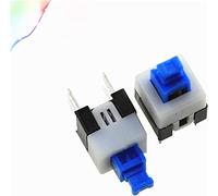 Micro-interrupteurs Micro-interrupteurs 20 pièces 7*7mm 6Pin Push Tactile Power Micro-interrupteur auto-verrouillage bouton marche/arrêt interrupteur de verrouillage interrupteur industriel ( Color :