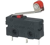 Micro-interrupteurs Micro-interrupteurs 5 pièces Mini micro-interrupteur de fin de course NO NC 3 broches PCB Bornes SPDT 5A 125V 250V 29mm Roller Arc Levier Snap Action Push Microswitches interrupteu