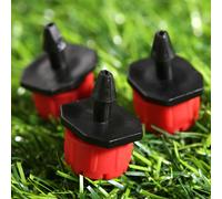 Micro-Irrigation De Jardin De Légumes,50 Pièces,Tête Émetteur De Goutte-À-Goutte À Débit D'eau,Raccord À Filetage Ardillon De