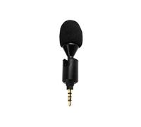 Micro Jack 3.5mm Smartphone Omnidirectionnel Bonnette anti-vent Noir