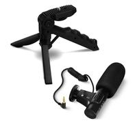 Micro Jack 3.5mm Vlogging Son de Qualité Trépied Multifonction Muvit Noir