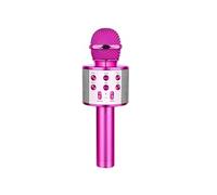 Micro Karaoké Bluetooth Haut-parleur intégré Boutons Multifonctions Avizar Fuchsia Fuchsia G