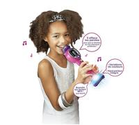 Micro Karaoké Enfant VTECH Kidi Super Star Moov' Rose - 6 ans et +