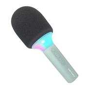 Kidywolf Micro karaoké Kidymic – Bluetooth, effets sonores et lumineux – Vert