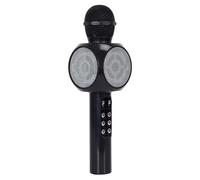 CMP Campagnolo Micro karaoké LED et lampe disco USB 3W Noir
