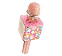 Micro Karaoke sans fil Bluetooth Enfant Motif Pat Patrouille Stella Rose champagne