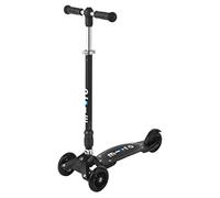 Trottinette Micro Kickboard Compact Noir avec T-Bar et Joystick Interchangeables